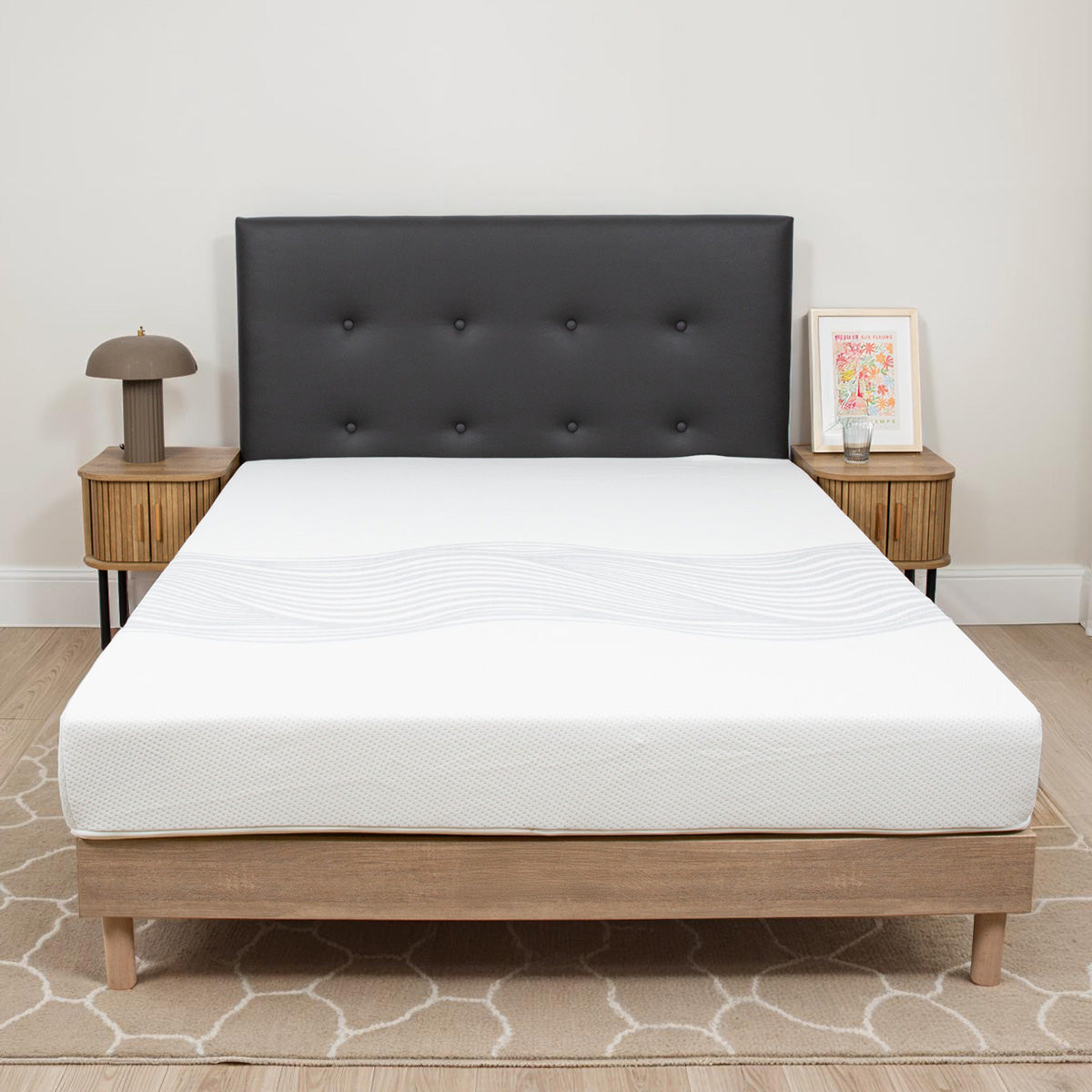 Tête de lit Capitonnée Simili FARO