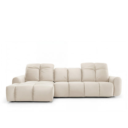 Canapé d'angle convertible - 4 places - Tissu - ANACAPRI